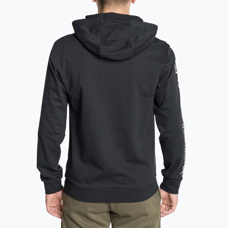Pánská mikina EA7 Emporio Armani Train Logo Series Hoodie Extended Logo Coft night blue/white logo 2