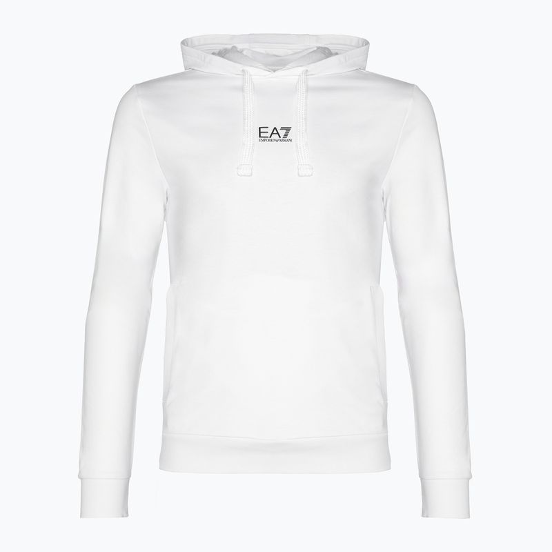 Pánská tepláková sourpava EA7 Emporio Armani Train Core ID Hoodie Coft white/black 3