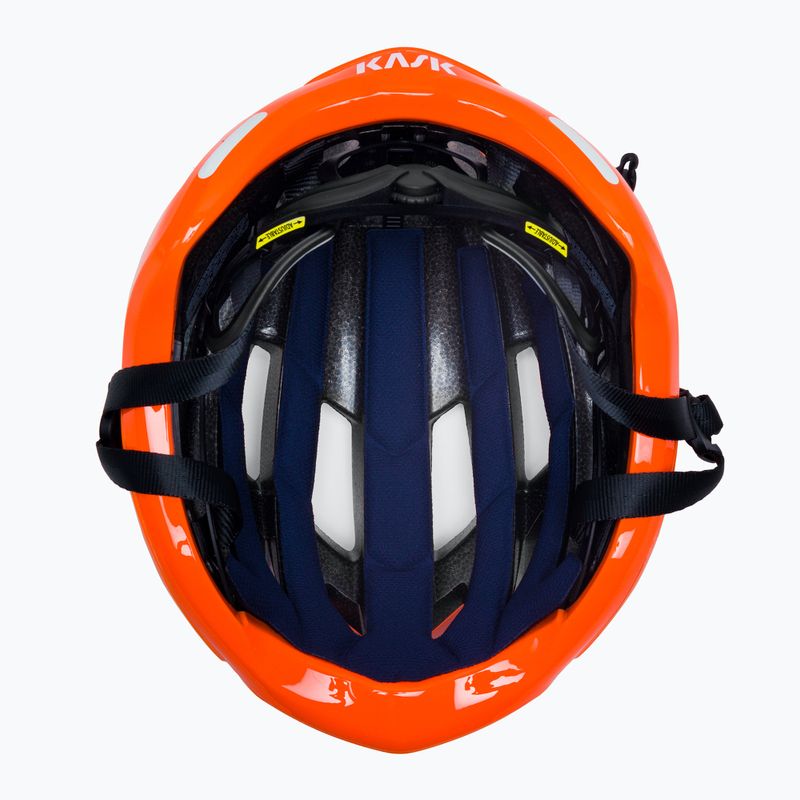 Cyklistická přilba  KASK Mojito 3 orange fluo 5