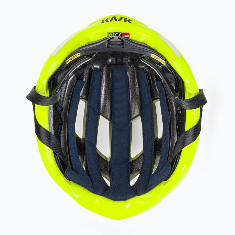 Cyklistická přilba  KASK Mojito 3 yellow fluo 5