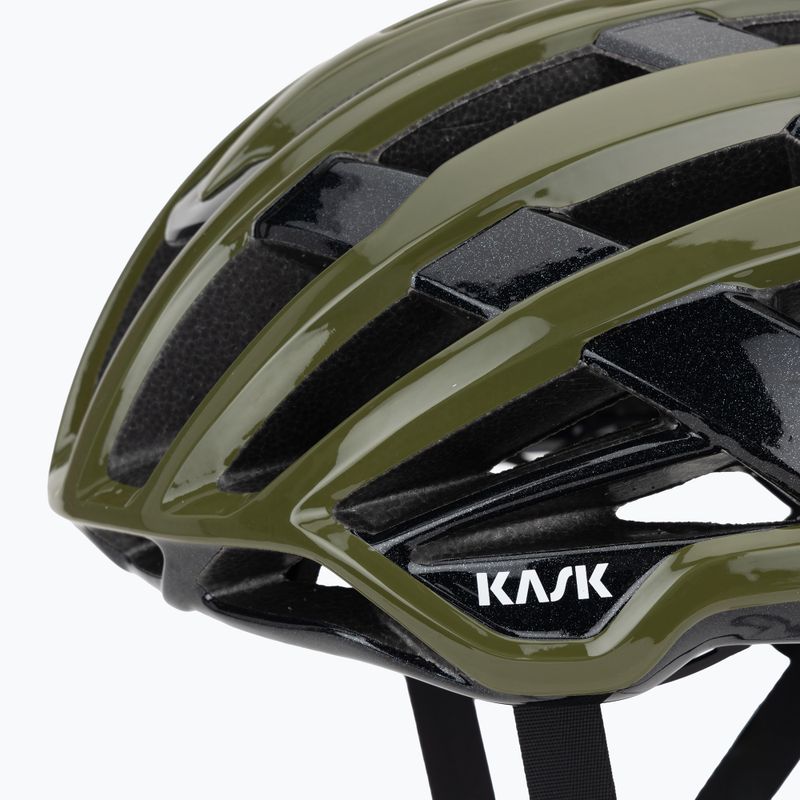 Cyklistická helma KASK Valegro olive green 7