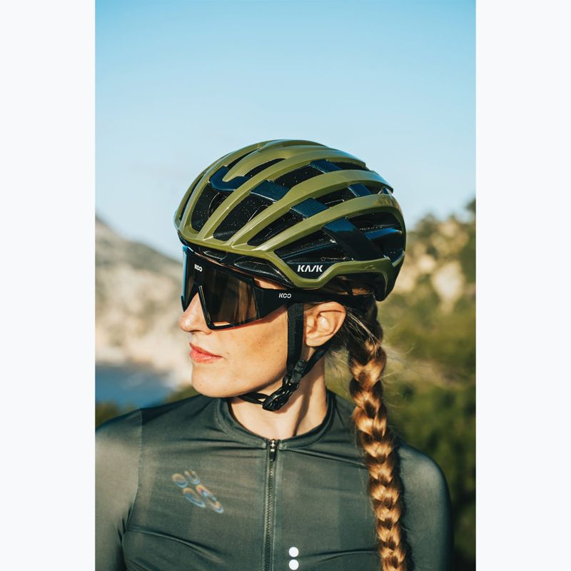 Cyklistická helma KASK Valegro olive green 5