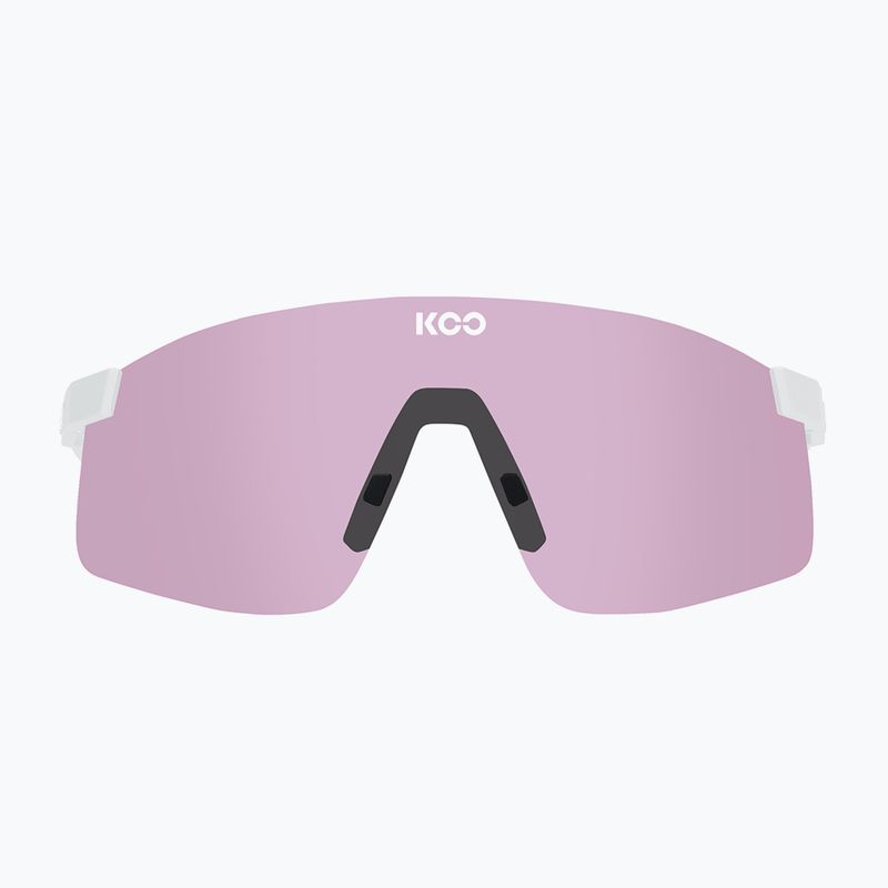 Sluneční brýle Koo Nova bílé white matt/photochromic pink 2
