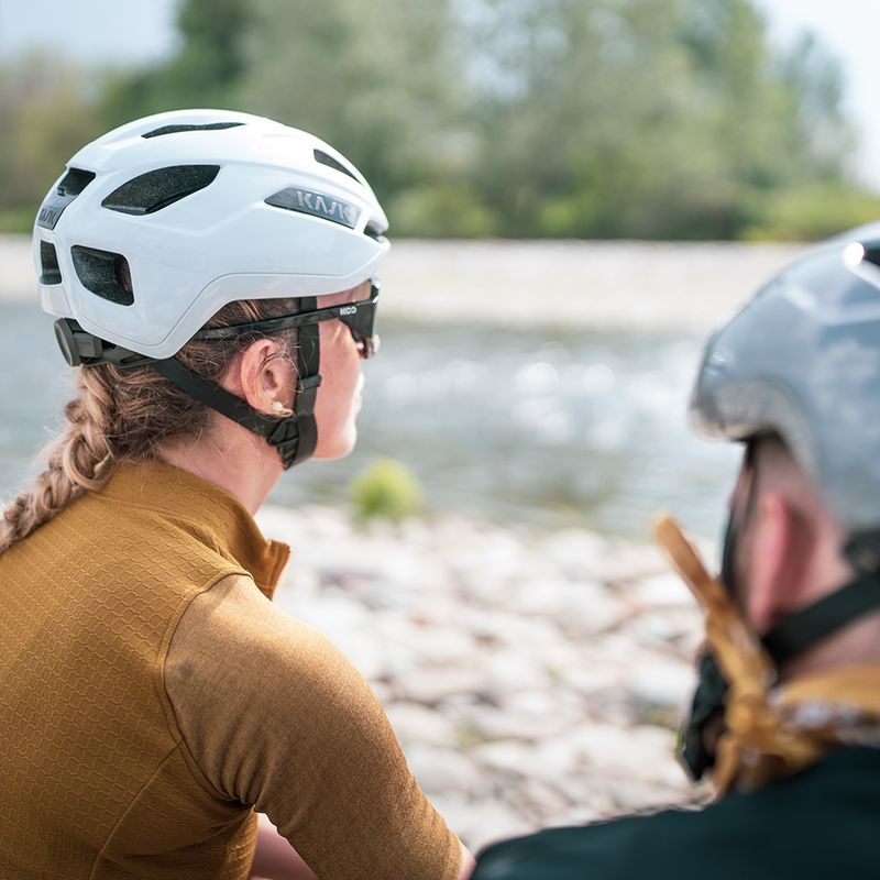 Cyklistická přilba KASK Sintesi bílá 9
