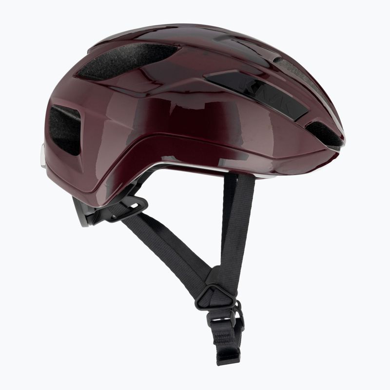 Cyklistická helma KASK Sintesi wine red 4