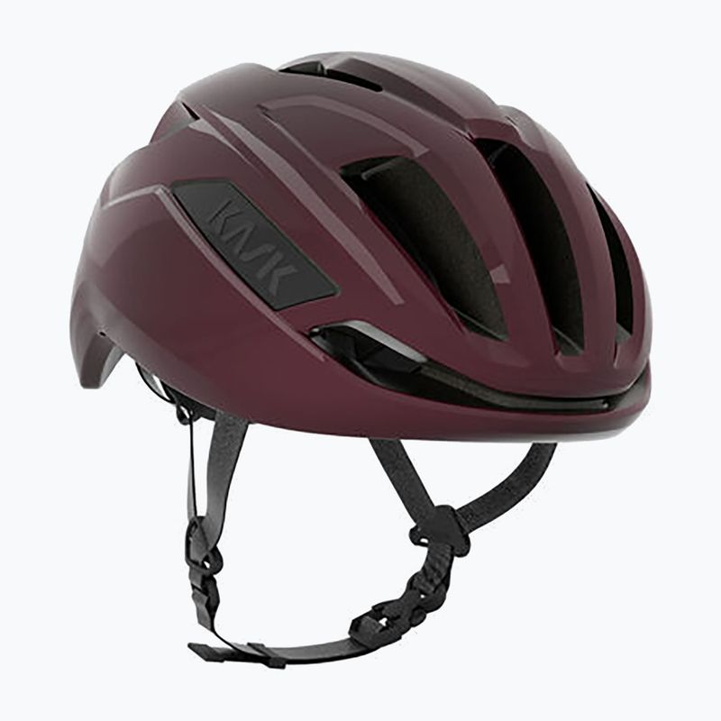 Cyklistická helma KASK Sintesi wine red 6
