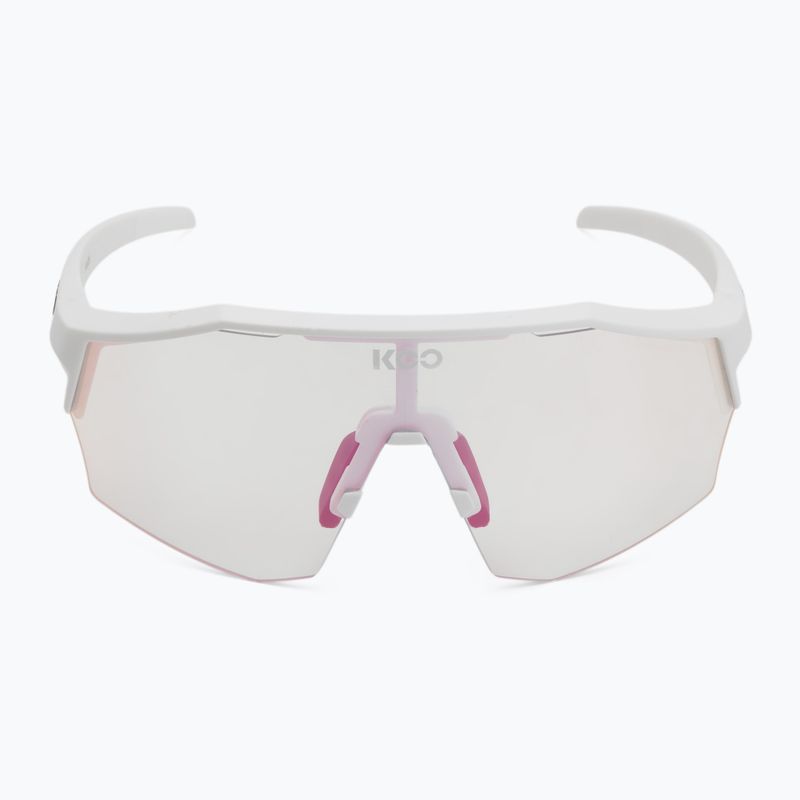 Sluneční brýle Koo Alibi white matt/fotochromic fuchsia 3