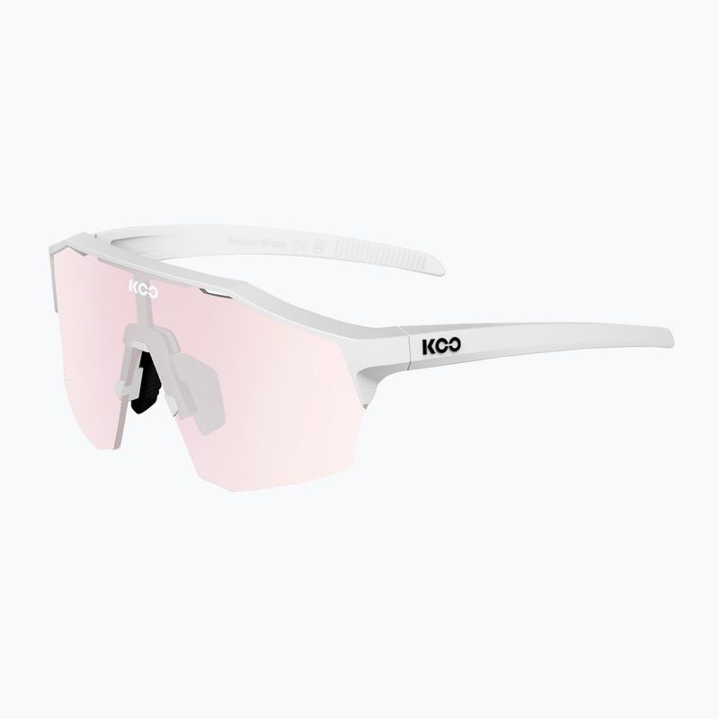 Sluneční brýle Koo Alibi white matt/fotochromic fuchsia 2
