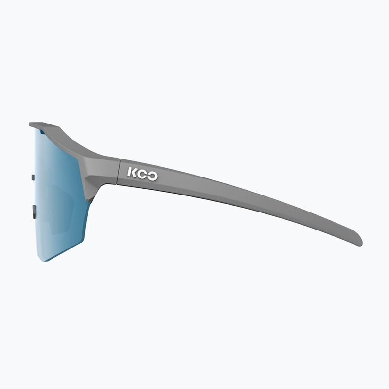 Sluneční brýle Koo Alibi grey matt/turquoise mirror 3