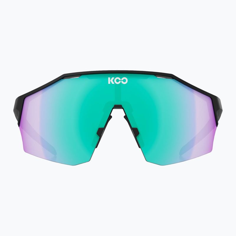 Sluneční brýle Koo Alibi black matt/green photochromic mirror 2