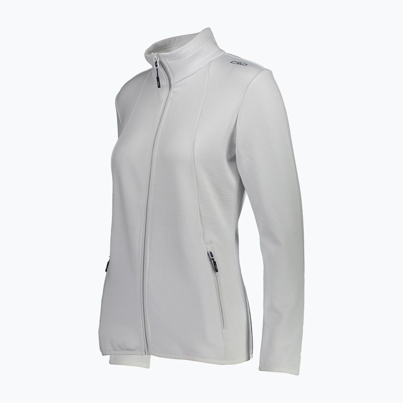 Dámská fleece mikina CMP bílá 31G7896/A001 2