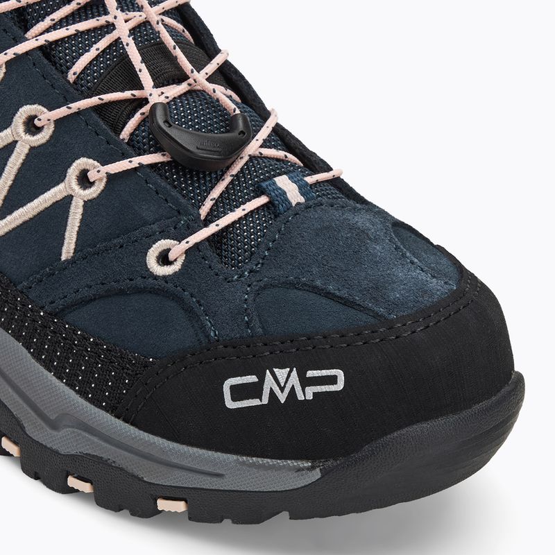 Dětské trekové boty CMP Rigel Mid Wp asphalt/rose 7