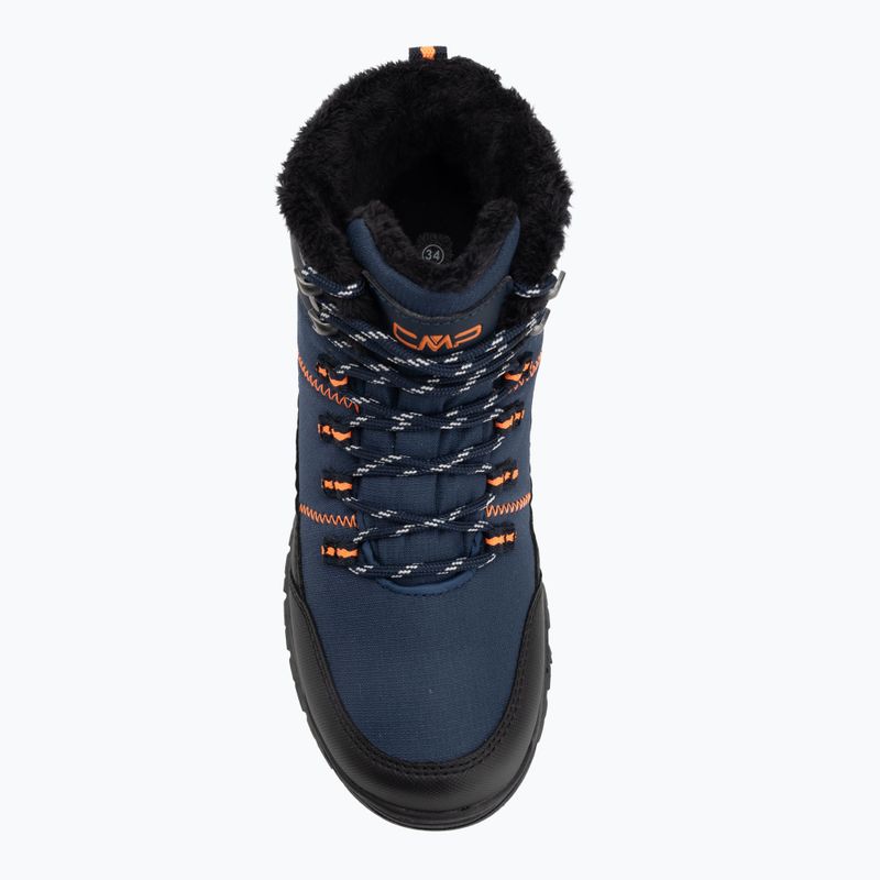 Dětské sněhule CMP Annuuk Snowboots Wp black/blue 5