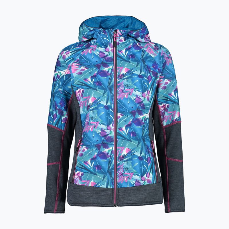 Dámská fleece mikina CMP modrá 32E6156P/02ZL