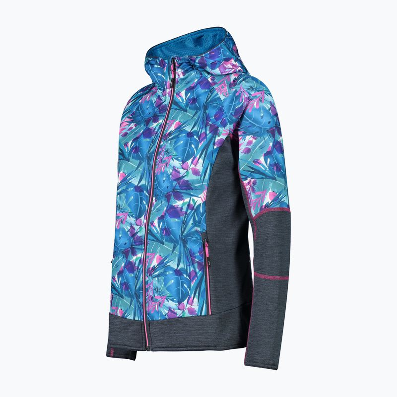 Dámská fleece mikina CMP modrá 32E6156P/02ZL 2