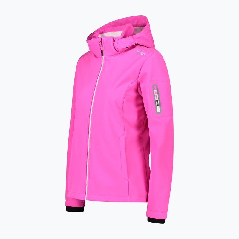 Dámská softshellová bunda CMP růžová 39A5006/H924 2