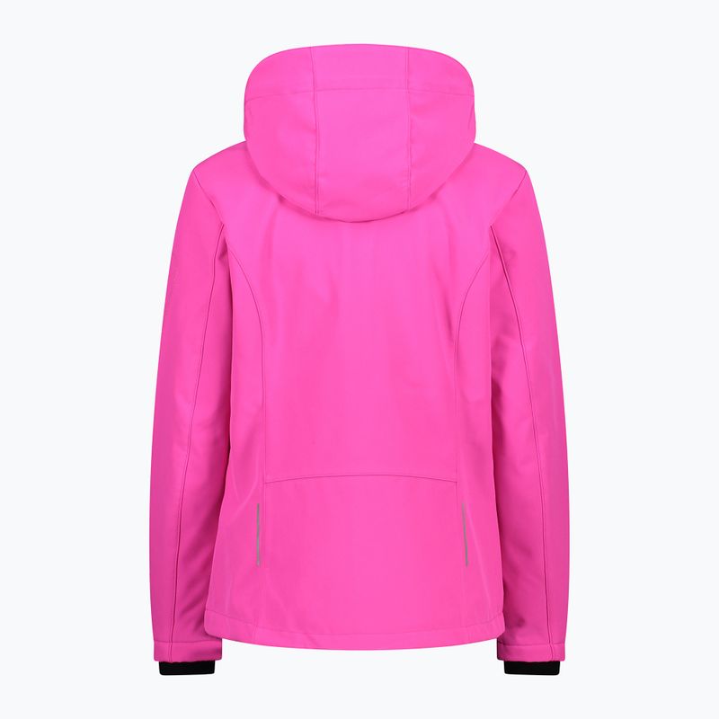 Dámská softshellová bunda CMP růžová 39A5006/H924 3