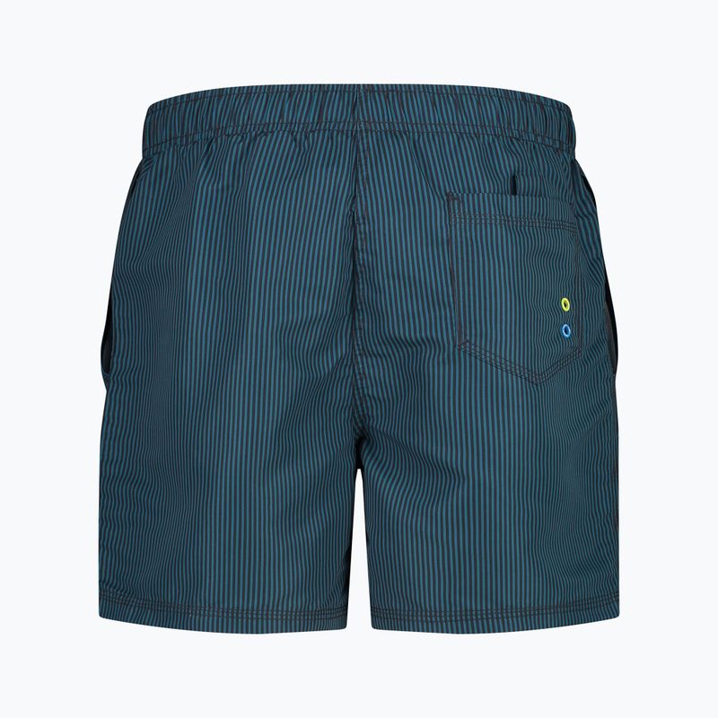 Pánské plavecké šortky CMP 13ZL zelené 3R50857/13ZL/46 3