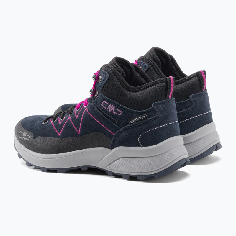 Dámské turistické boty CMP Kaleepso Mid WP tmavě modré 31Q4916/M926 3