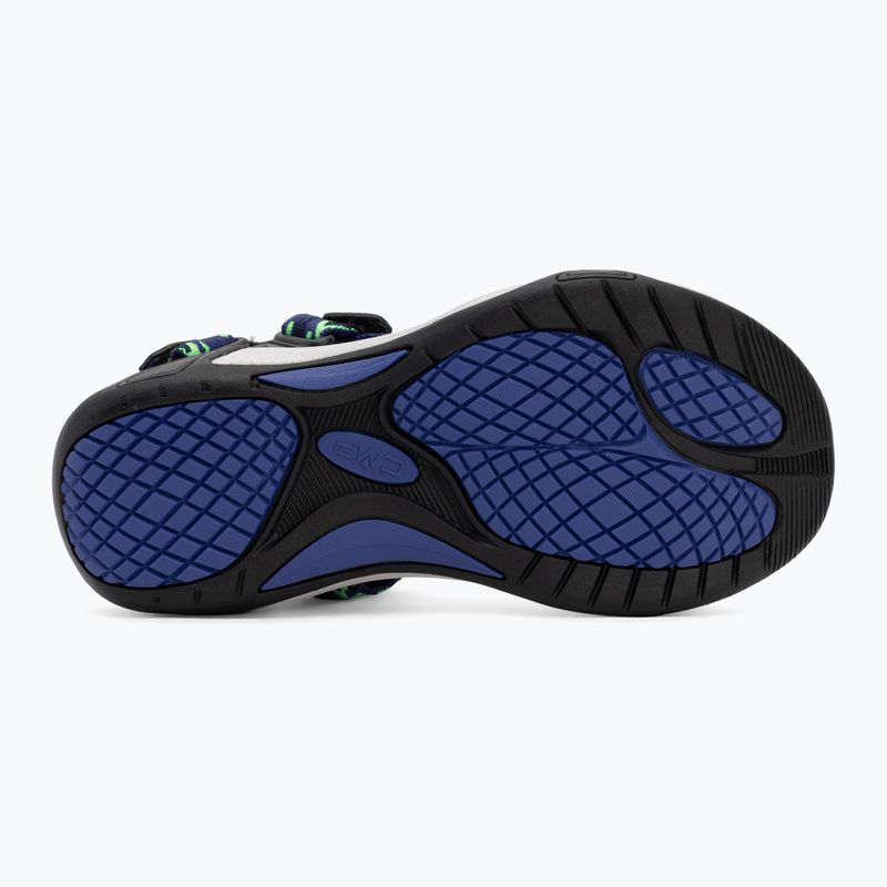 Dětské sandály CMP Hamal b.blue/verde fluo 4