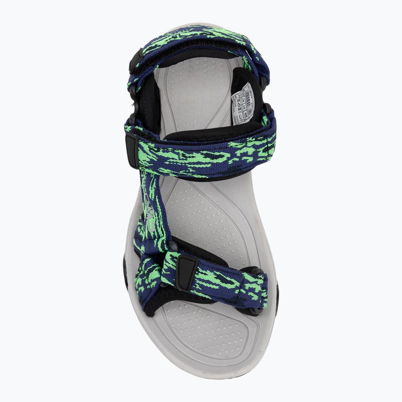 Dětské sandály CMP Hamal b.blue/verde fluo 5