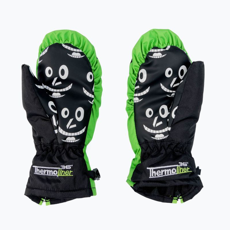 Dětské snowboardové rukavice Level Lucky Mitt zelené 4146 4