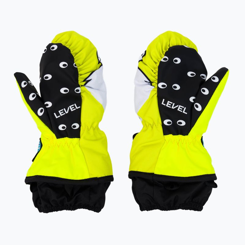 Dětské snowboardové rukavice Level Animal Mitt modro-červené 4174 2