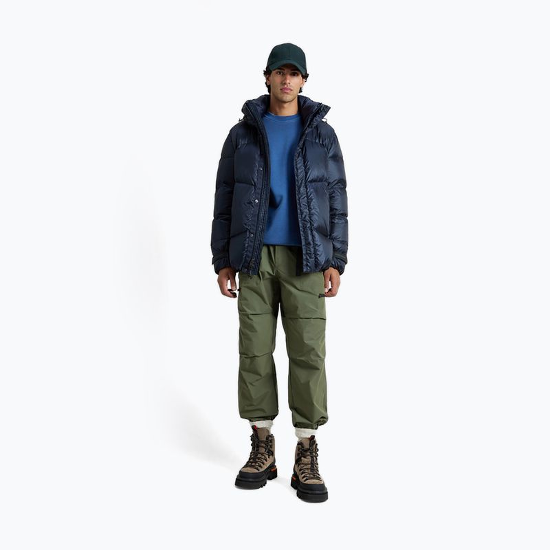 Pánská bunda  Woolrich Pertex Puffer melton blue 2