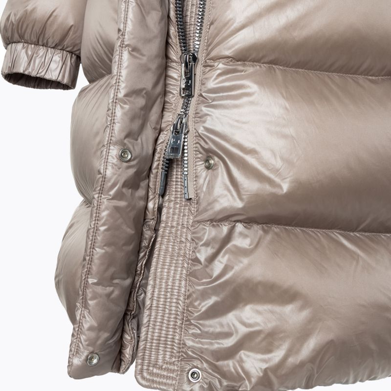 Dámská bunda  Woolrich Aliquippa Long Puffer light taupe 6