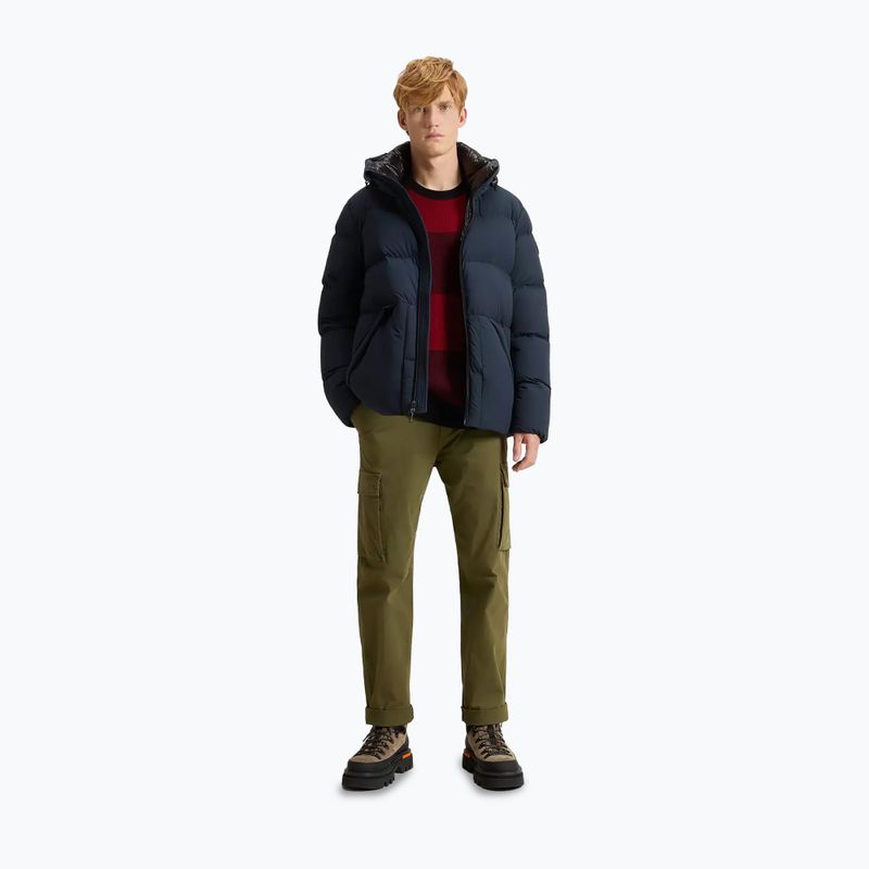 Pánská bunda  Woolrich Sierra Supreme Down melton blue 2