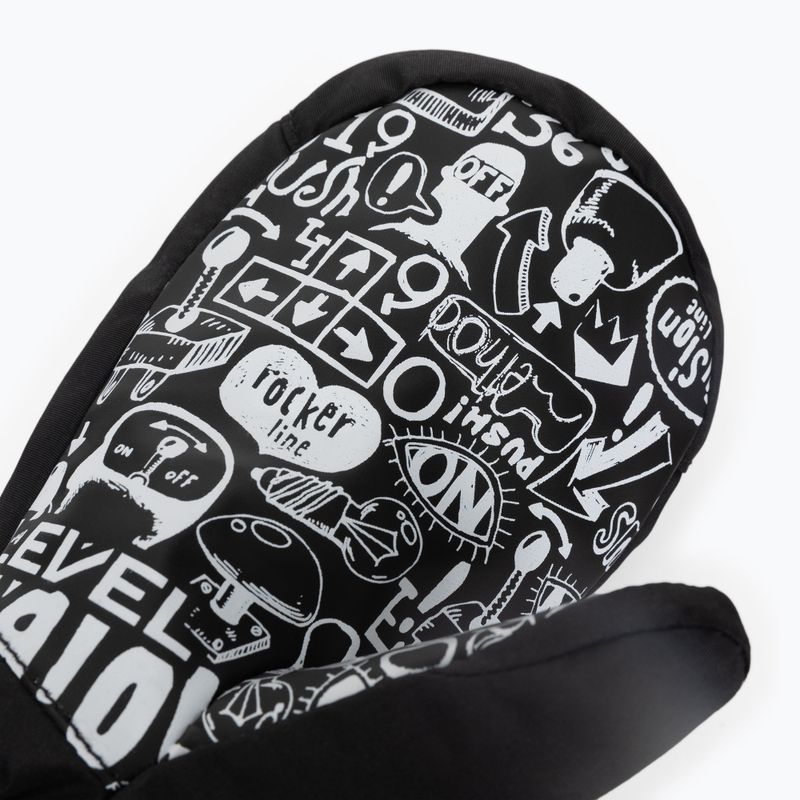 Level Junior Mitt dětské lyžařské rukavice růžové 4152JM 7