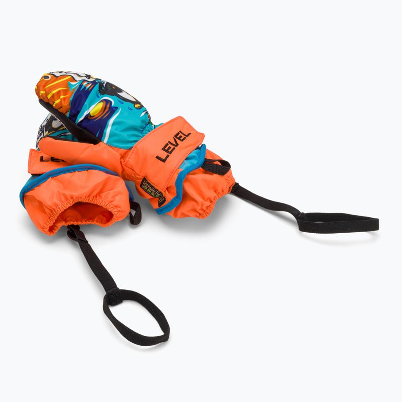 Dětské lyžařské rukavice  Level Animal orange 6