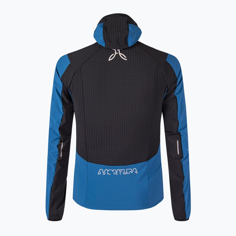 Pánská bunda Montura Ski Style Hoody deep blue/mandarino 2
