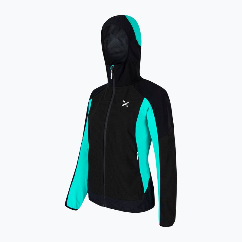 Dámská větrovka Montura Premium Wind Hoody nero/care blue 3