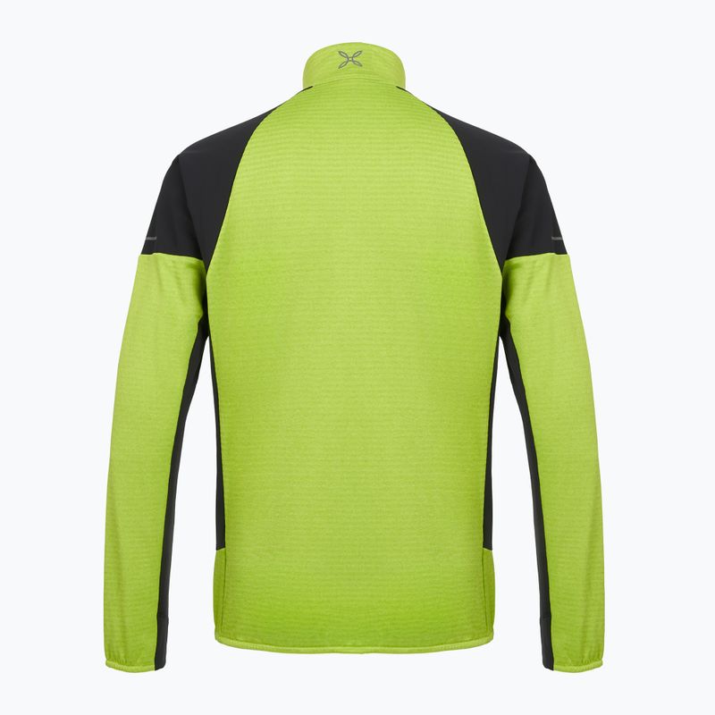 Pánská mikina Montura Thermal Grid 2 Maglia lime green 2