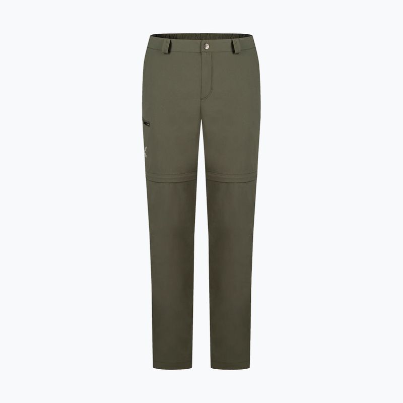 Pánské trekové kalhoty Montura Valbruna Zip Off verde salvia