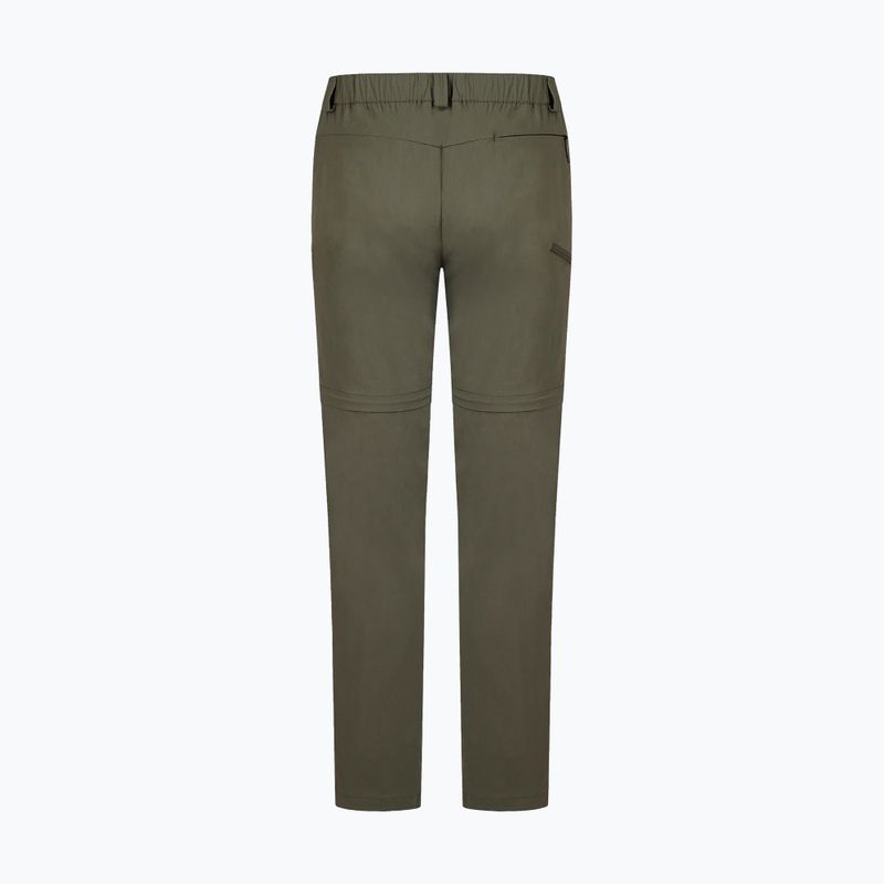 Pánské trekové kalhoty Montura Valbruna Zip Off verde salvia 2