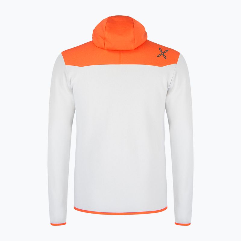 Pánská mikina Montura Altitude Maglia quiet grey/ orange 2