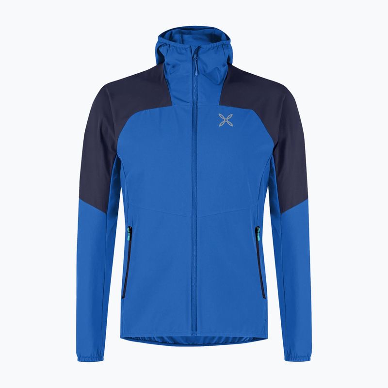 Pánská bunda Montura Rise Hooded b.blue/graphite blue