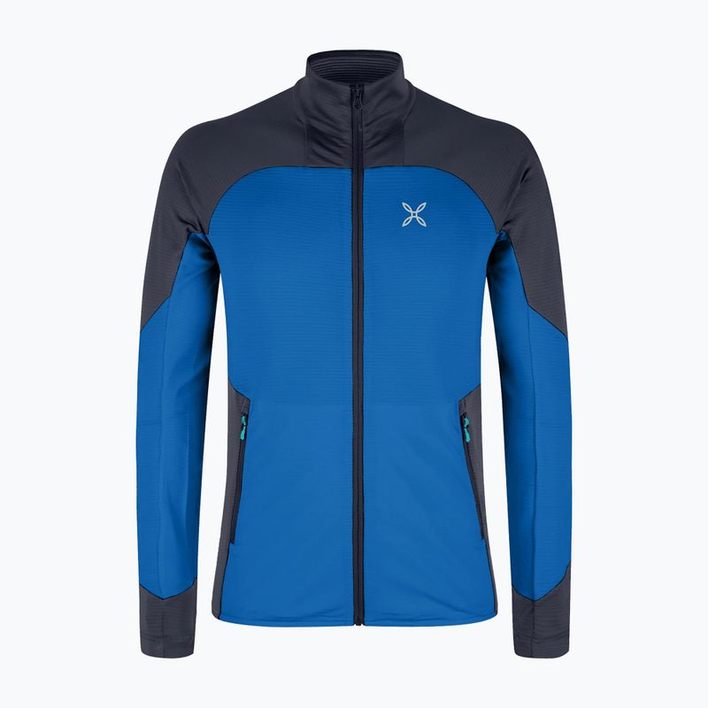 Pánská mikina Montura Rise Maglia b.blue/graphite blue