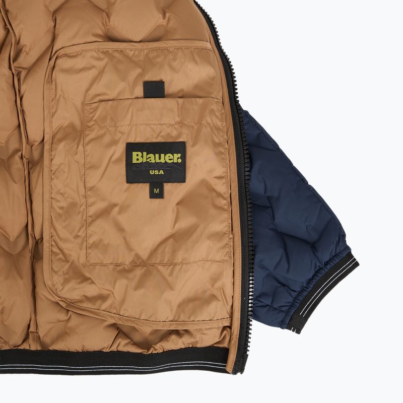 Pánská bunda Blauer USA Piery blue inside tobacco 6