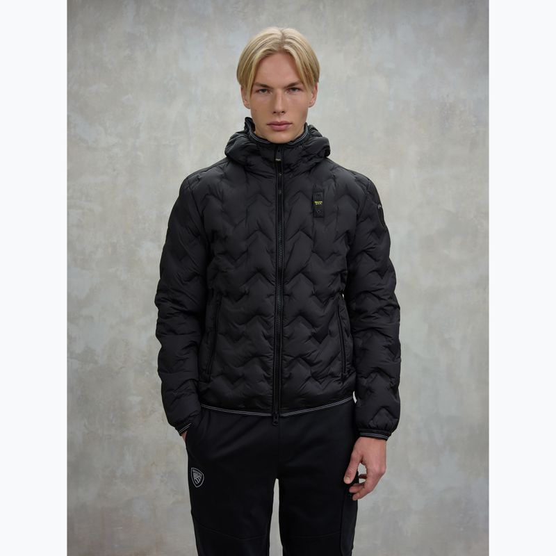 Pánská bunda Blauer USA Piery black inside tobacco 9