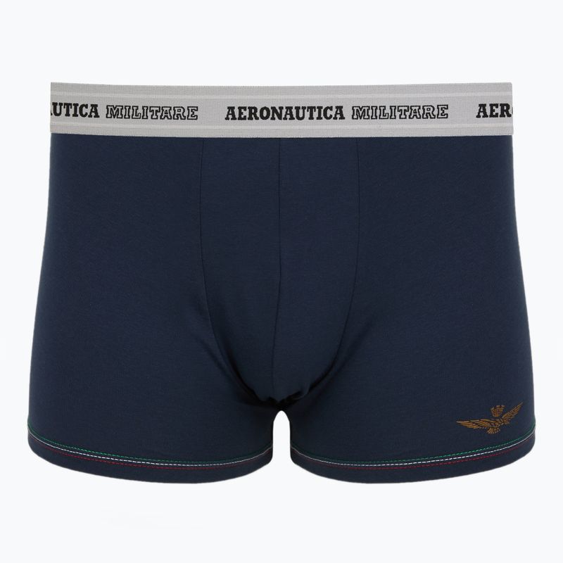 Pánské boxerky Aeronautica Militare AM1UBX004 2 pack navy 2