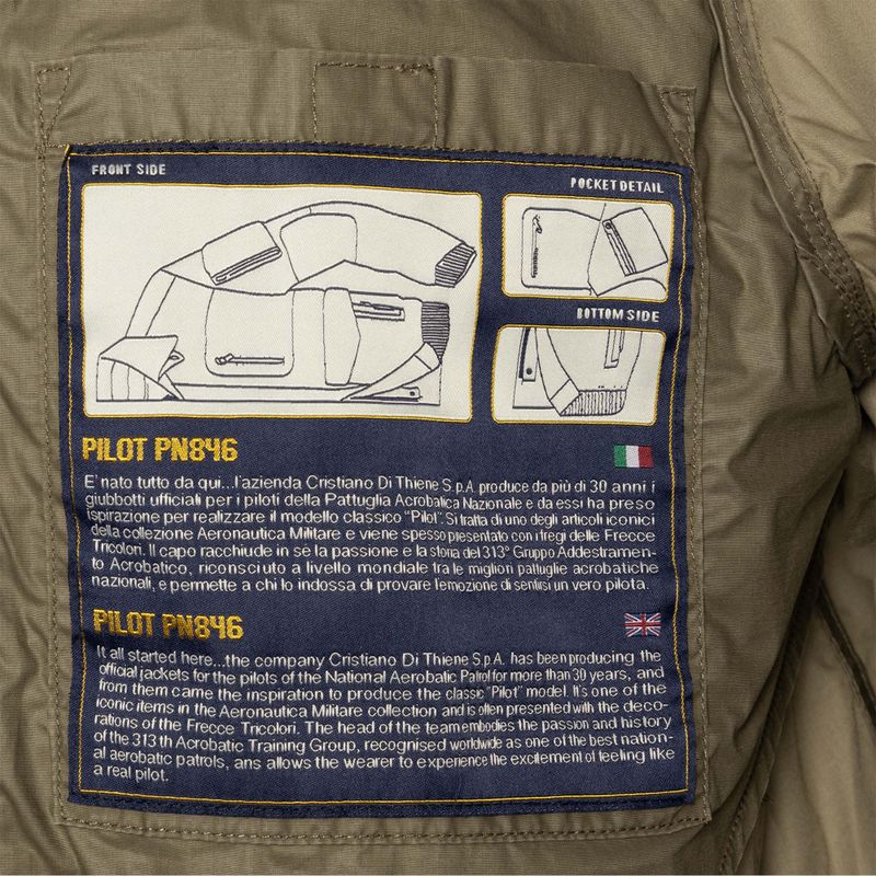 Pánská bunda Aeronautica Militare Heritage green 12