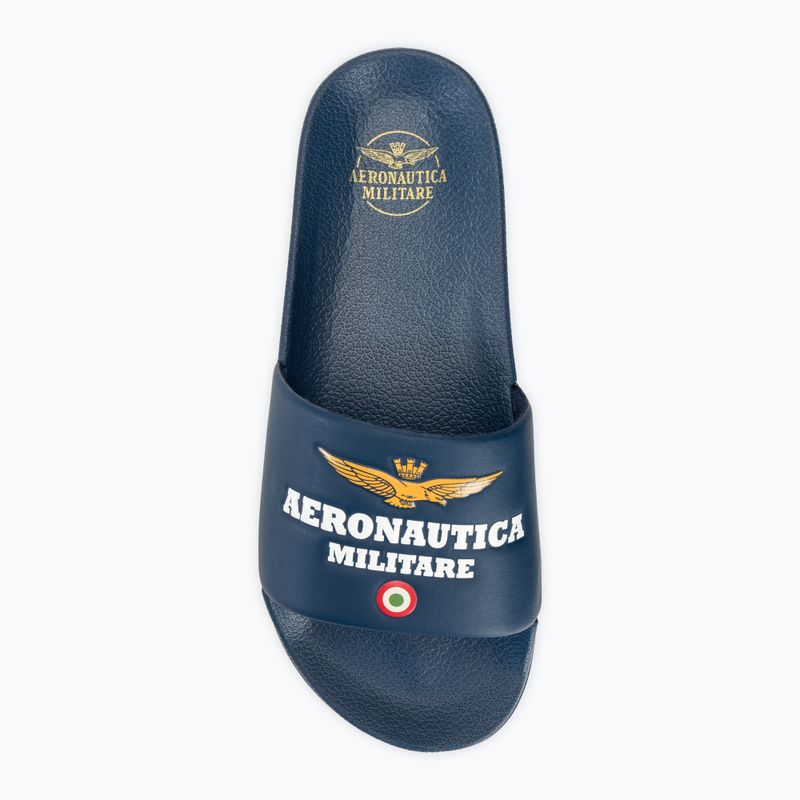 Pánské nazouváky Aeronautica Militare Beach blue 5