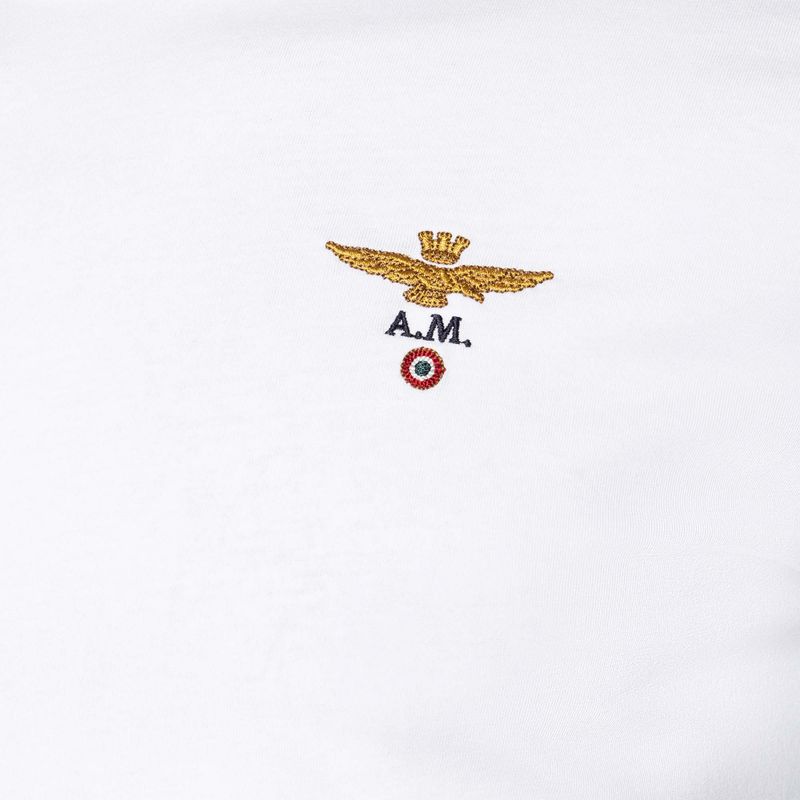 Pánské tričko Aeronautica Militare Essential off white 3