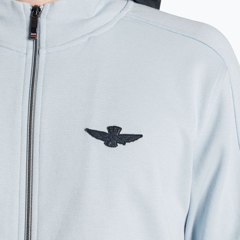 Pánská mikina  Aeronautica Militare Urban glacier blue 3