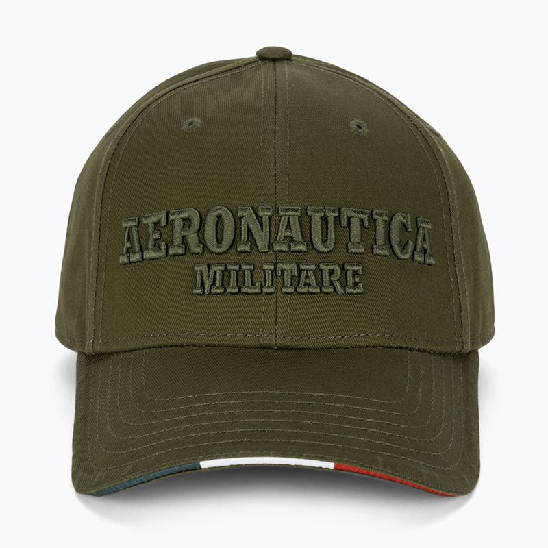 Pánská kšiltovka  Aeronautica Militare Basic With Metal Eagle military green 2