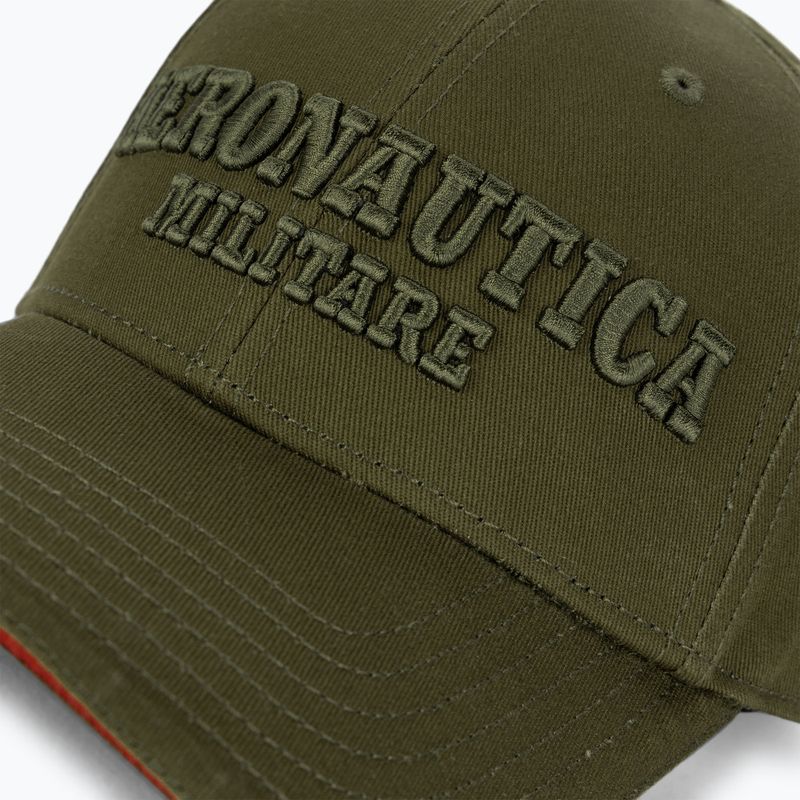 Pánská kšiltovka  Aeronautica Militare Basic With Metal Eagle military green 3