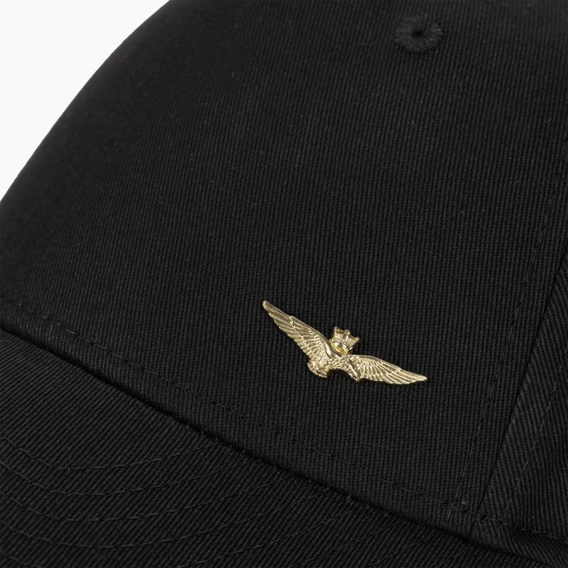 Pánská kšiltovka  Aeronautica Militare Basic With Metal Eagle jet black 3